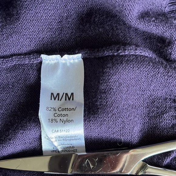 VGUC G21 purple cardigan - Picture 3 of 5